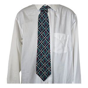 Colours by Alexander Julian Graphic Print 100% Silk Tie